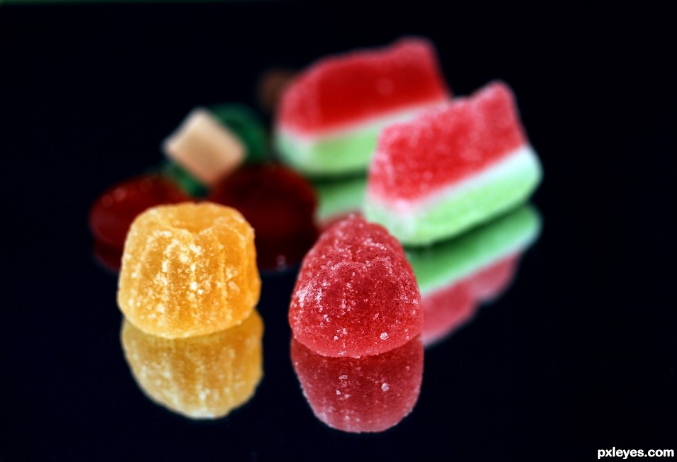 Sugary candies