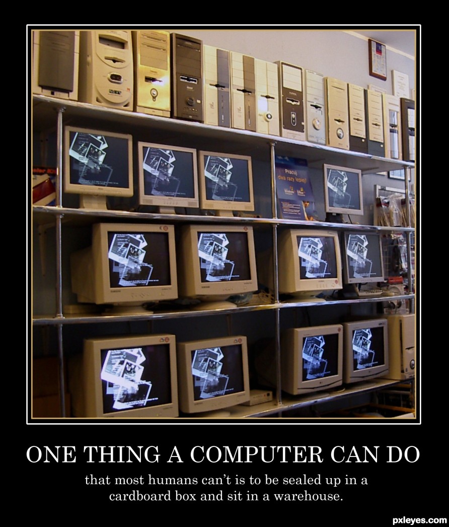 One thing a computer can do