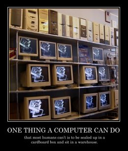 One thing a computer can do
