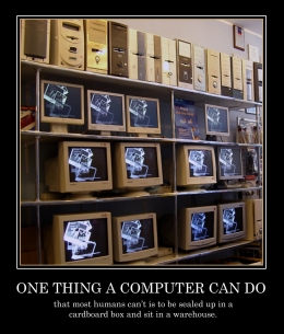 One thing a computer can do