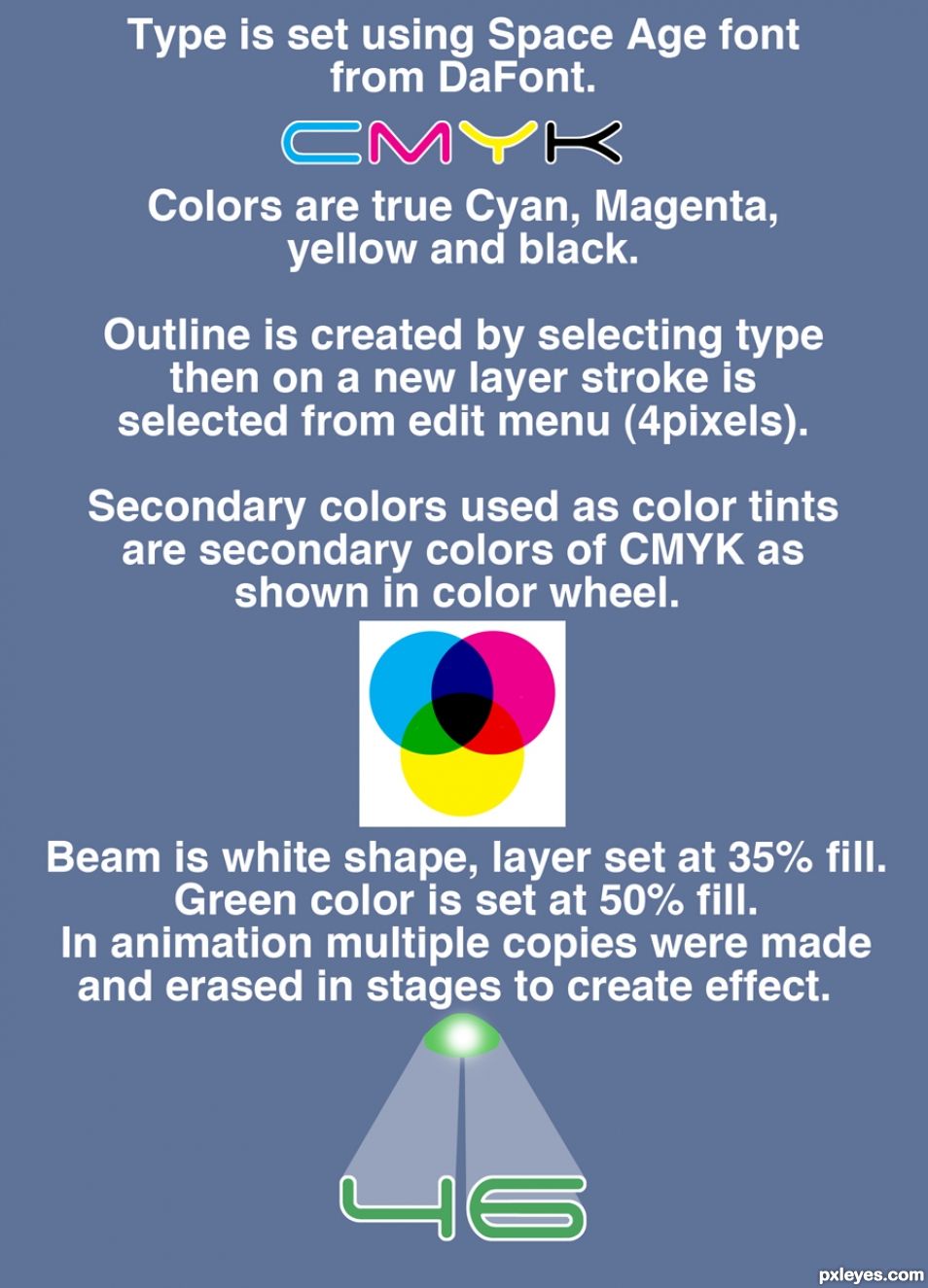 Creation of True Colors: Step 4