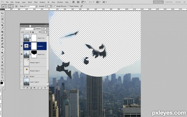 Creation of Sudden Impact: Step 1
