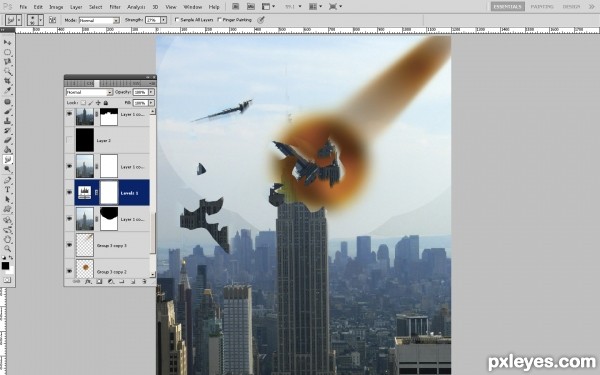 Creation of Sudden Impact: Step 2