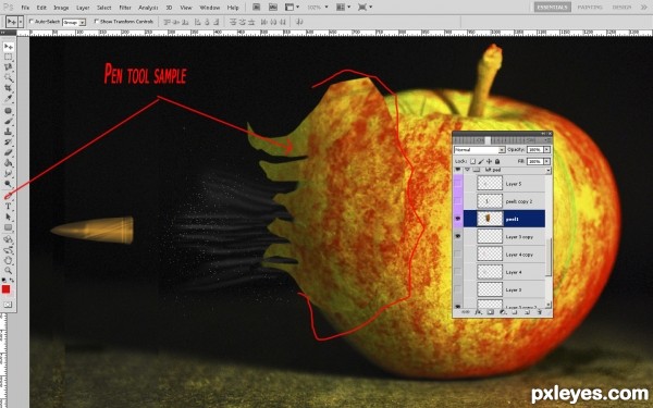 Creation of Sharp Shooter: Step 4