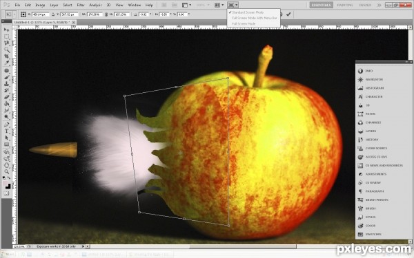 Creation of Sharp Shooter: Step 6