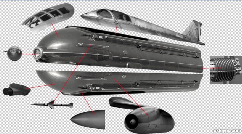 Creation of Dreadnoughts Over New York: Step 1