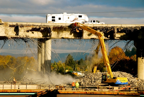 Creation of Bridge Demolition : Step 1