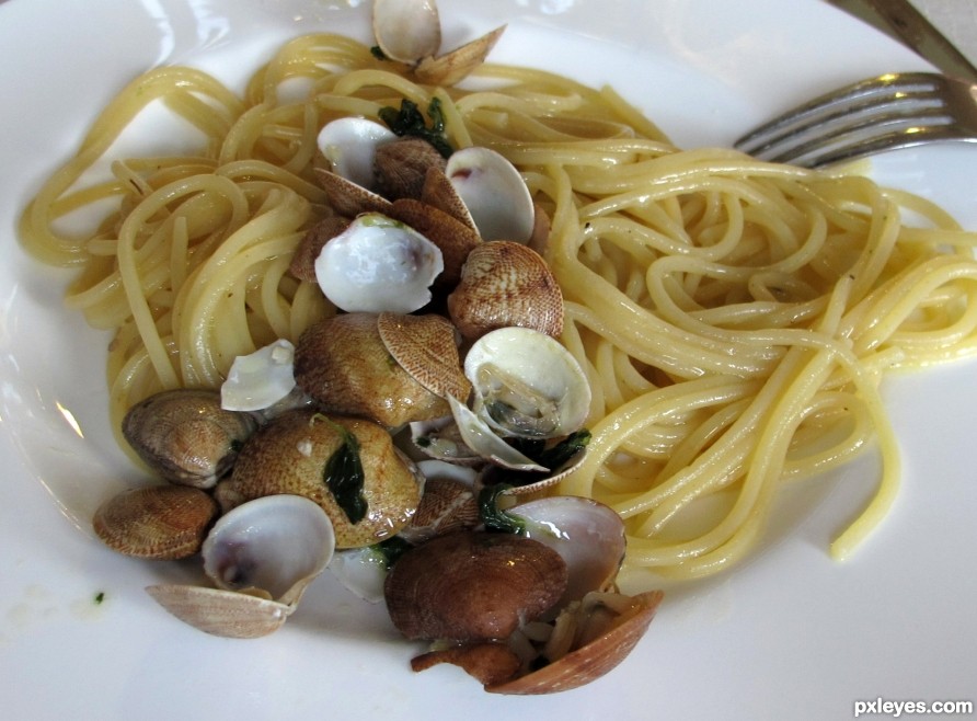 Spaghetti e vongole