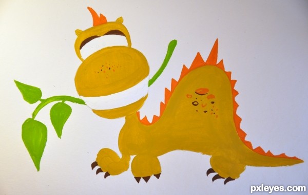 Creation of Dino: Step 2