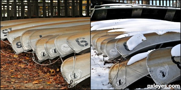 Fall-Winter Canoes