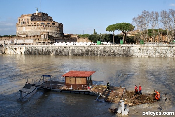 Tiber flood