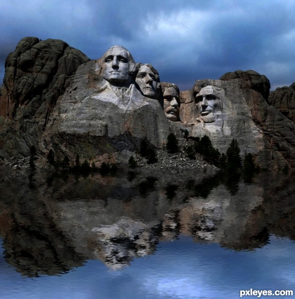 Creation of Mount Rushmore: Final Result