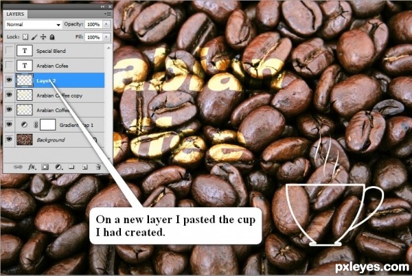 Creation of Arabian Coffee: Step 21