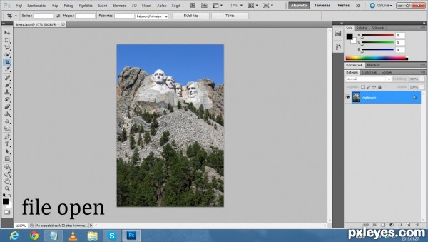 Creation of Mount Rushmore: Step 12