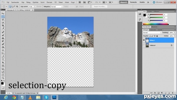 Creation of Mount Rushmore: Step 13