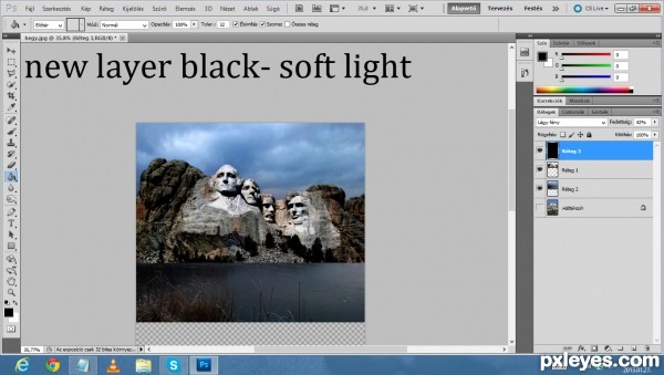 Creation of Mount Rushmore: Step 20