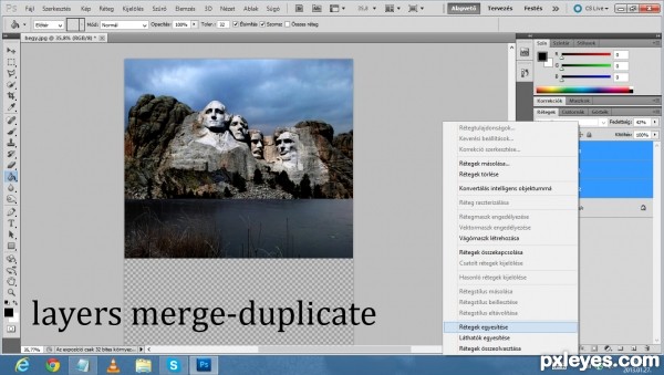 Creation of Mount Rushmore: Step 21
