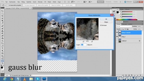 Creation of Mount Rushmore: Step 26