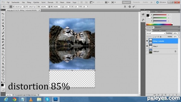 Creation of Mount Rushmore: Step 28