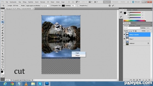 Creation of Mount Rushmore: Step 29