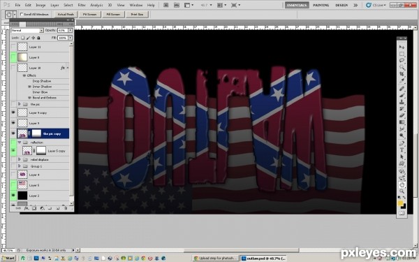 Creation of Displaced Outlaw: Step 20