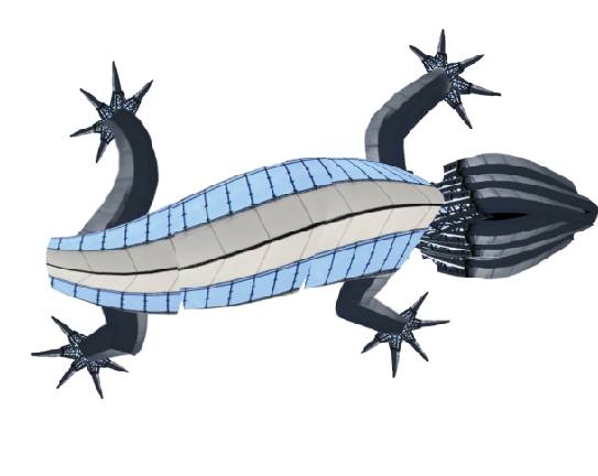 Creation of Lizard: Step 7