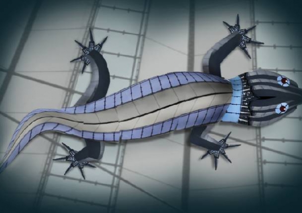 Creation of Lizard: Step 10
