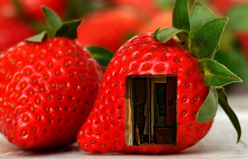 Strawberry Doorway