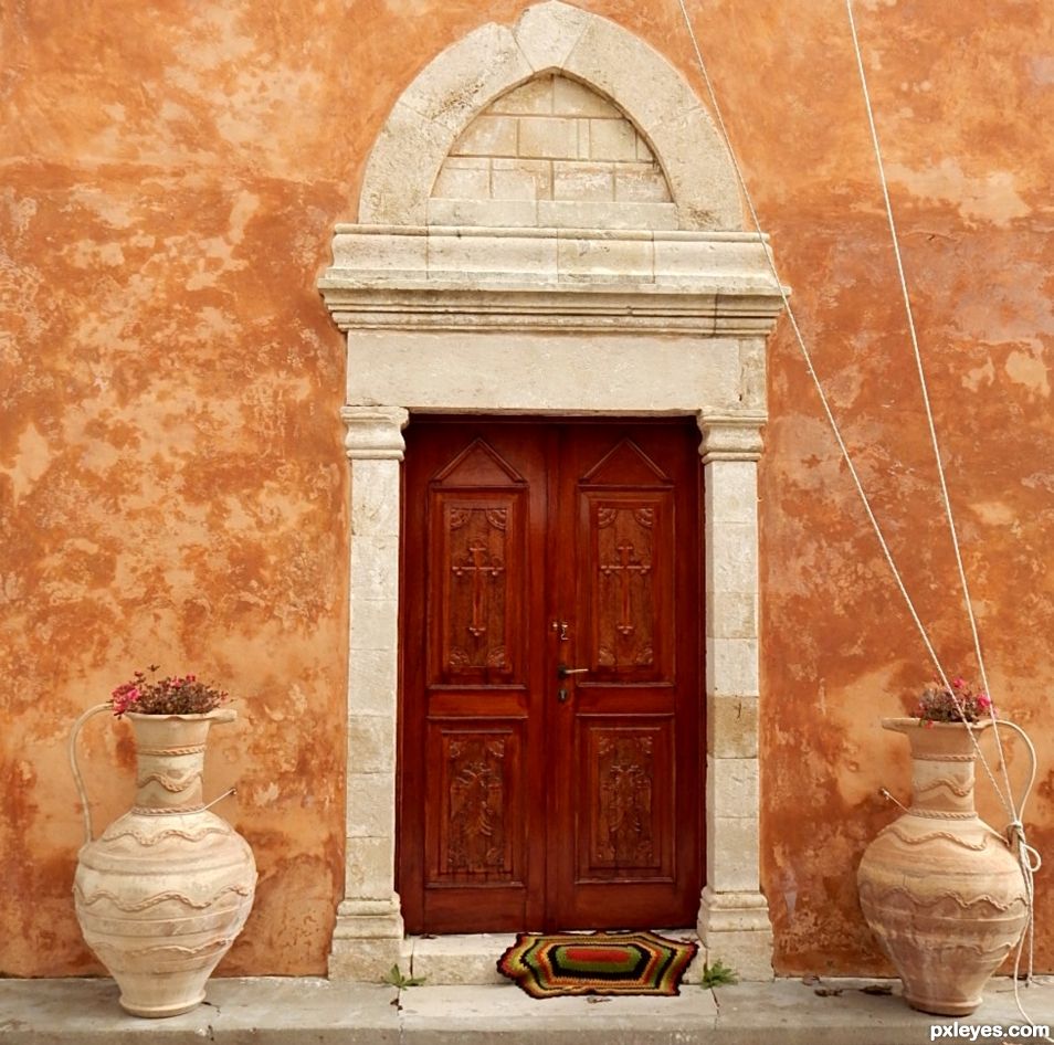 monastery door