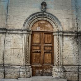 Church door