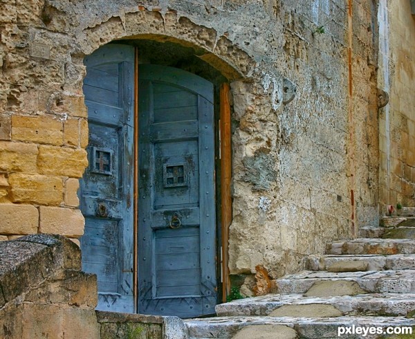 Behind the Blue Door