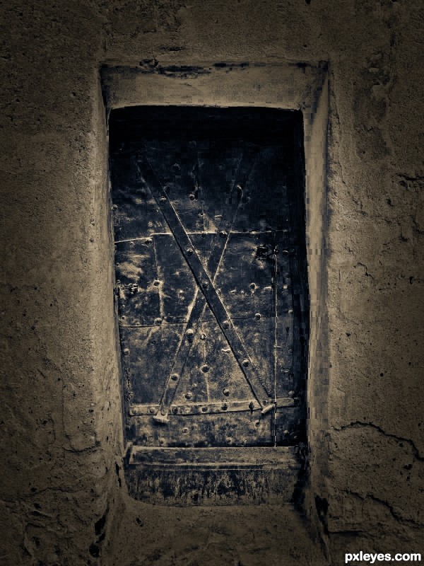 old door