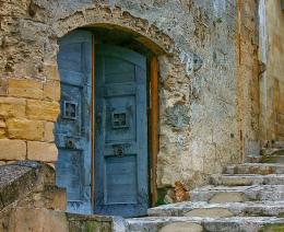 Behind the Blue Door