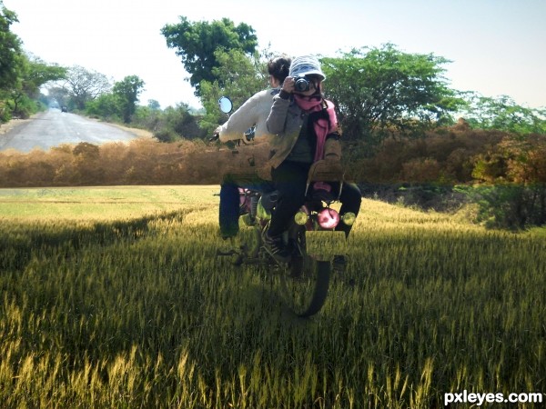 Ride on Grass