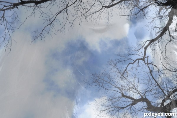 Creation of In the sky: Step 3