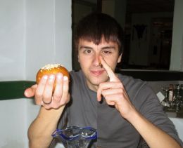 He loves fried ice cream