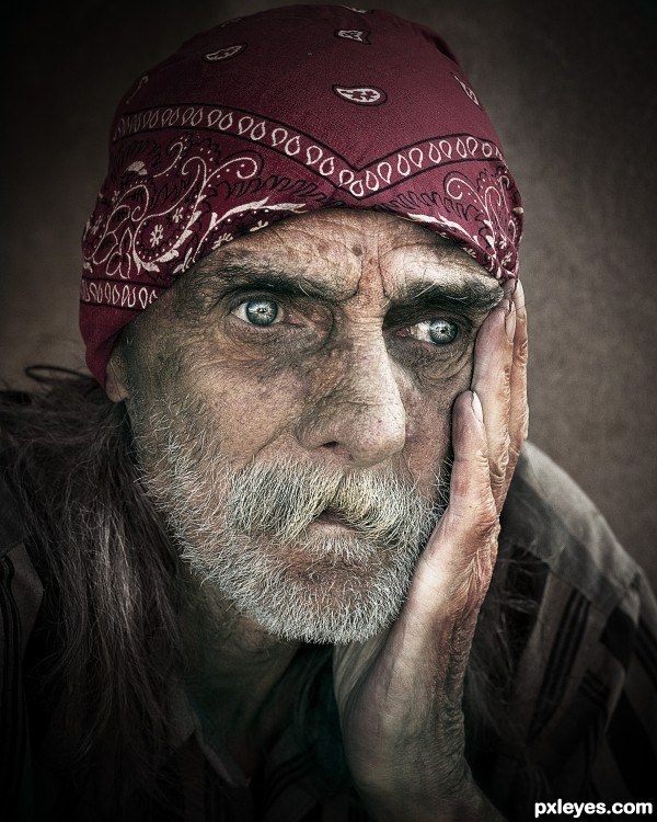 Homeless  photoshop picture)