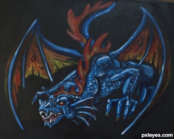 Creation of Blue Dragon: Final Result