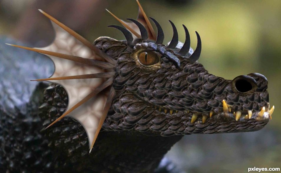 Creation of Black Dragon: Step 9