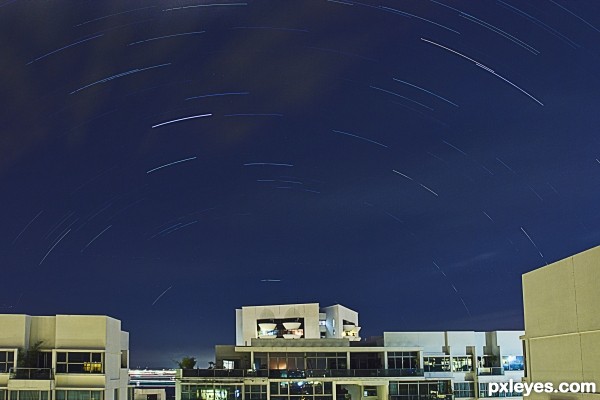 Southern sky at equator