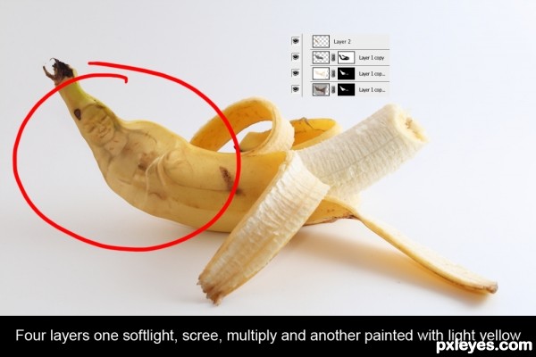Creation of Banana: Step 4