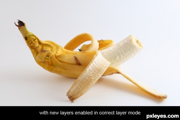 Creation of Banana: Step 7