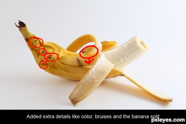 Creation of Banana: Step 8