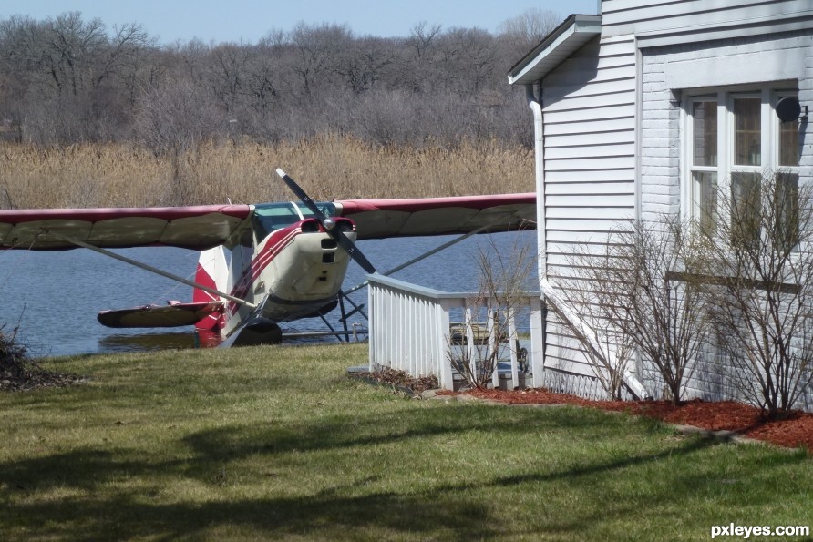 Lake House and a Waterplane