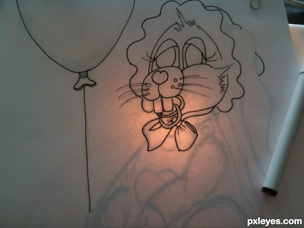 Creation of Just so sad...: Step 2