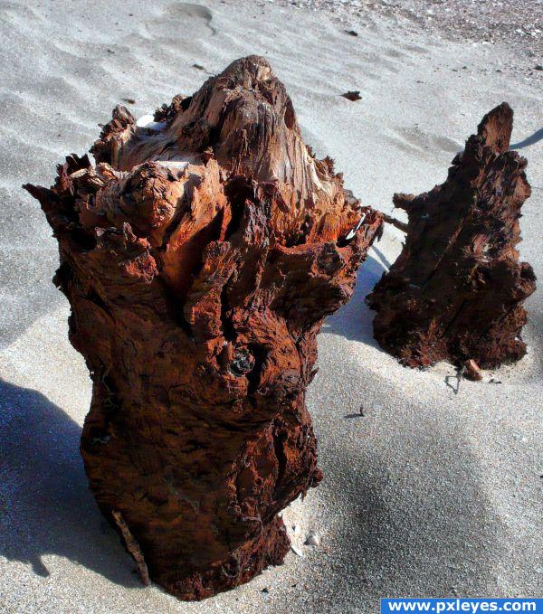 Driftwood tower