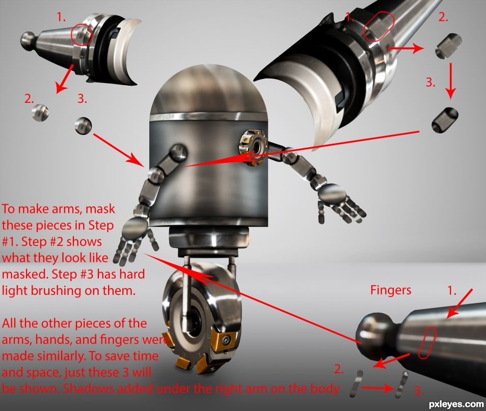 Creation of One Whelled Robot: Step 15