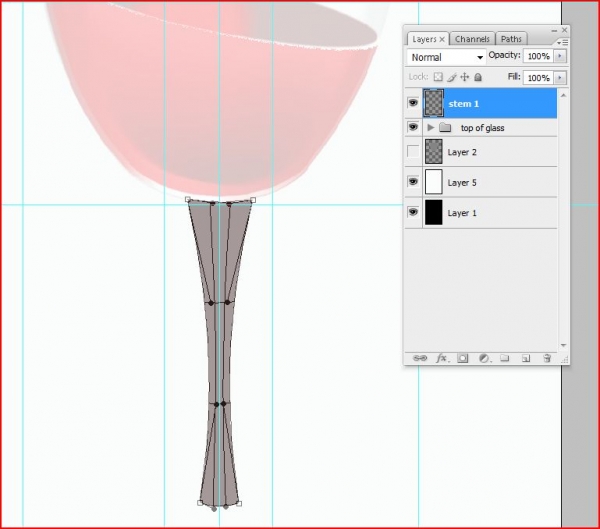 Creation of Cheers: Step 8