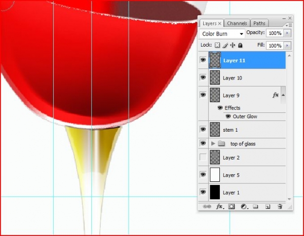 Creation of Cheers: Step 10