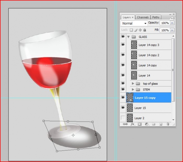 Creation of Cheers: Step 12